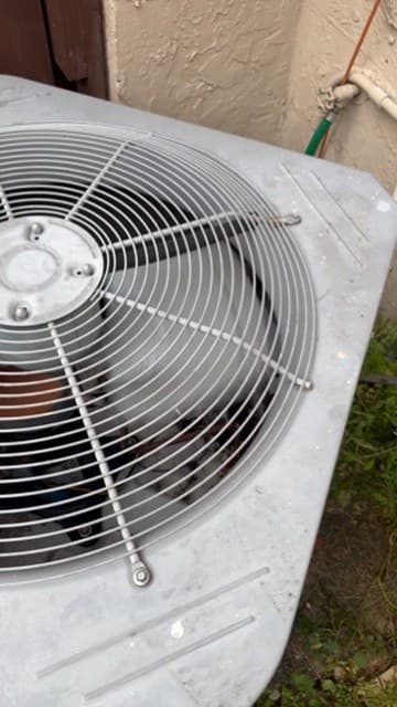 Residential AC system inspection in South Florida
